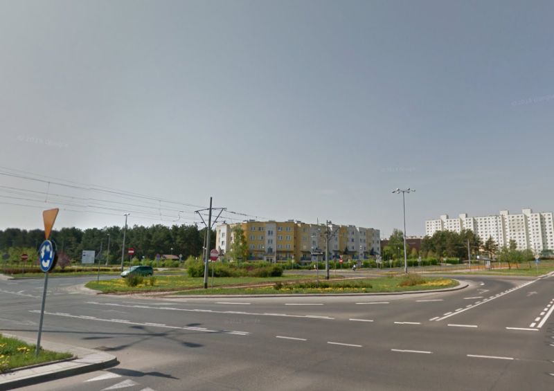 Plac Honorowych Dawców Krwi - źródło Google Maps